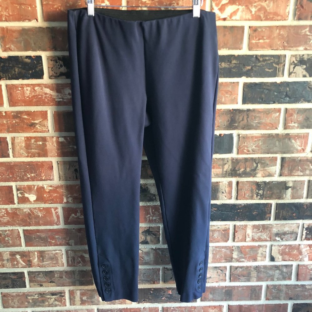 Simply Vera Women's Large Navy Blue Pants